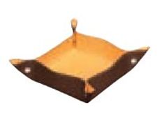 RHODIA Rhodiarama - Vide-poche - simili cuir - bronze
