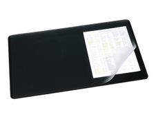 Durable - Sous-main avec rabat transparent - noir
