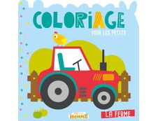 Mon P'tit Hemma - Coloriage pour les petits - La ferme