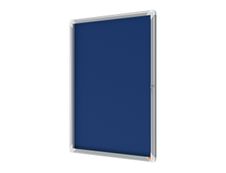Nobo - Vitrine intérieure 9 A4 (709 x 970 mm) - cadre bleu