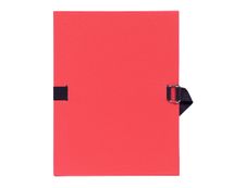 Exacompta - Chemise à sangle - rouge