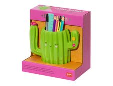 Legami - Pot à crayons céramique - cactus