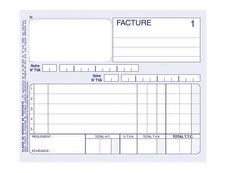ELVE - Manifold Carnet de factures - 50 dupli - 10,5 x 14 cm
