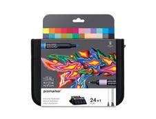 ProMarker - Pack de 24 marqueurs double pointe - arts et illustrations