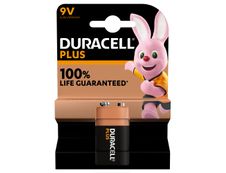 DURACELL Plus - 1 pile alcalines - 9V