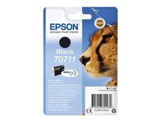 Epson T0711 Guépard - noir - cartouche d'encre originale