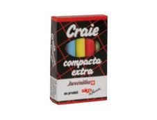 Juvénilia COMPACTA - 10 craies couleurs assorties - cylindriques