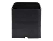 Exacompta Pen Cube Ecoblack - Pot à crayons magnétique - noir
