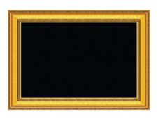 Bequet Ornement - 10 Étiquettes noir er or - 15 x 10 cm - sans attache