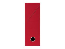 Exacompta - Boîte de transfert - dos 90 mm - toile rouge