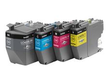 Brother LC422XL - pack de 4 - noir, jaune, cyan, magenta - cartouche d'encre originale