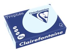 Clairefontaine Trophée - Papier couleur - A4 (210 x 297 mm) - 80 g/m² - 500 feuilles - bleu