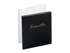 Exacompta Balacron - Livre d'or 21 x 19 cm - noir