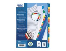 ELBA StrongLine - Intercalaire 26 positions A à Z - A4 Maxi - carte blanche