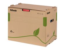 Esselte Eco - Conteneur pour 5 classeurs à levier - marron 100% recyclé
