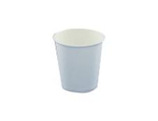 ISAP - 50 Tasses blanches - Taille 6.2 cm - hauteur 6 cm - 12 cl - jetable