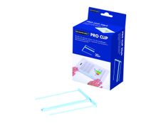Bankers Box Pro - 20 clips pour archives - bleu clair - Fellowes