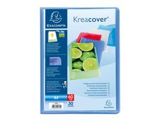 3130630057697-Exacompta KreaCover - Porte vues personnalisable - 120 vues - A4 - disponible dans différentes co-Avant-0