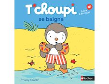 T'choupi se baigne