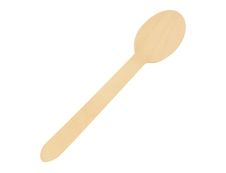 GreenWood GW-2405 - 100 couverts en bois - jetable