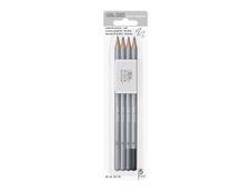 Crayons d'écriture 29 pcs kit d'outils d'art de dessin de dessin  professionnel avec crayons graphite crayons au fusain papier