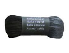Maildor - Pelote de raphia naturel - ruban d'emballage 50 g - noir
