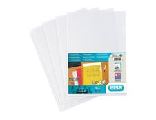 SHINE - 10 Pochettes coin - A4 - pour 25 feuilles - 12/100 - transparent