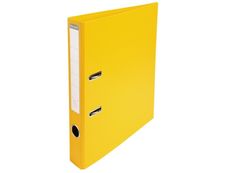 Exacompta - Classeur à levier - Dos 50 mm - A4 - pour 400 feuilles - jaune