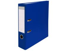 Exacompta - Classeur à levier - Dos 80 mm - A4 - pour 600 feuilles - bleu