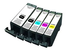 Cartouche compatible Canon PGI-525/CLI-526 - pack de 5 - noir x2, cyan, magenta, jaune - Uprint