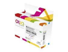 Cartouche compatible HP 934XL/935XL - pack de 4 - noir, cyan, magenta, jaune - Owa K10356OW 