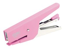 Rapid - Pince Agrafeuse Jaky Bébé rose - capacité de 15 feuilles - agrafes Bébé ou 8/5