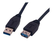 MCL Samar - Rallonge de câble USB 3.0 type A (M) vers USB 3.0 type A (F) - 1 m