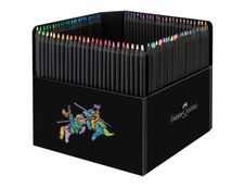 Faber-Castell Black Edition - 100 Crayons de couleur