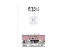 Lefranc & Bourgeois Studio - Bloc de papier à dessin - A5 - 50 feuilles