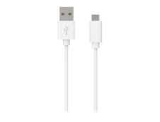 Bigben - Câble de charge et de synchronisation USB C/micro USB - 1.2 m - blanc