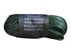 Maildor - Pelote de raphia naturel - ruban d'emballage 50 g - vert sapin