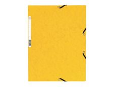 Exacompta Nature Future - 10 Chemises à 3 rabats - A4 - pour 250 feuilles - jaune