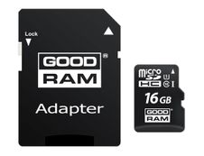 Goodram - carte mémoire 16 Go - Class 10 - micro SDHC - UHS-I U1