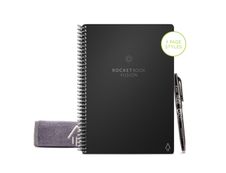 Rocketbook Fusion Executive - Carnet de notes connecté - 42 pages réutilisables - A5 - noir