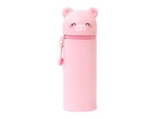 Legami Kawaï Piggy - Trousse Pot à crayons 2-en-1 - silicone