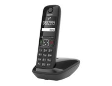Gigaset AS690 - téléphone sans fil - noir