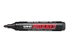 UNI PROCKEY PM - Marqueur permanent - pointe ogive - noir