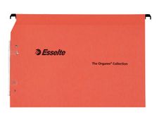 Esselte Kori - 25 Dossier suspendus pour armoires - orange - fond 30 mm