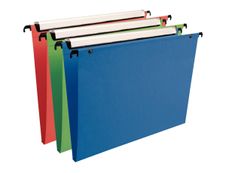 Esselte VisioPlus - 10 Dossiers suspendus pour tiroirs - coloris assortis - fond 15 mm