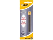 BIC Critérium - Pack de 6 mines pour porte mines - HB - 2 mm