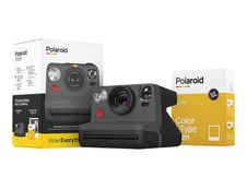 Polaroid Now - pack appareil photo instantané i-Type noir + 2 pack de film