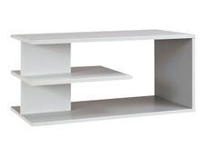 Top surmeuble bicolore SUNDAY pour rangement 80 cm - Blanc/gris