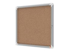 Nobo - Vitrine intérieure 6 A4 (709 x 668 mm) - fond liège