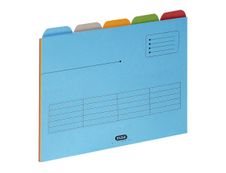 Oxford - 25 Chemises à onglets pour tiroirs - kraft - coloris assortis